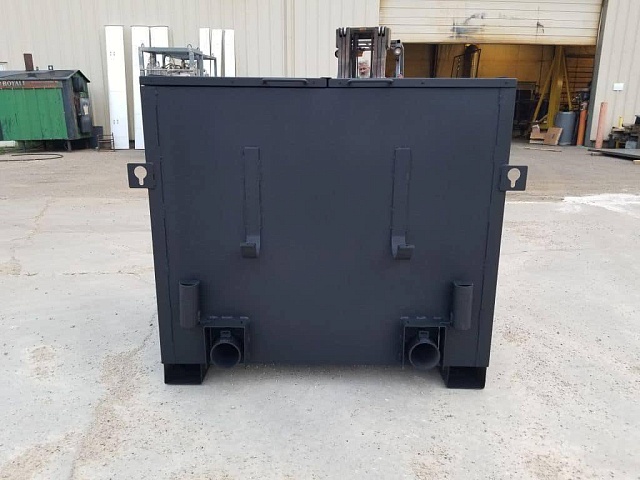 Термос-бункер для горячего асфальта с подогревом SV2000